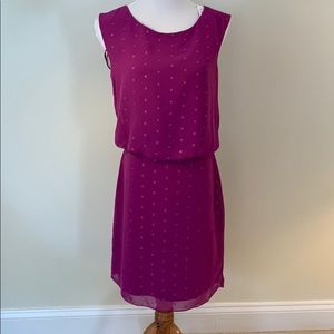 Max and Cleo sleeveless fuchsia dress